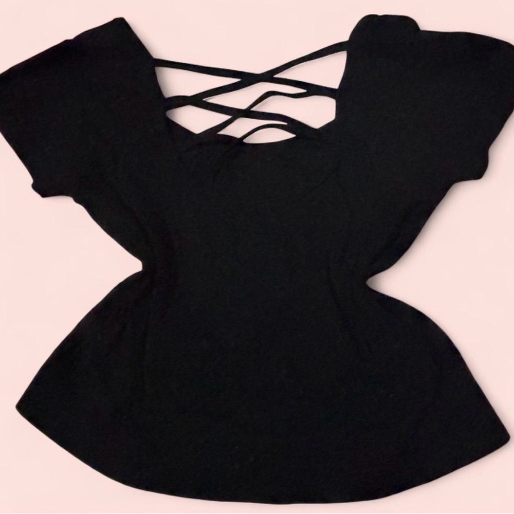Elegant Black Women's Top